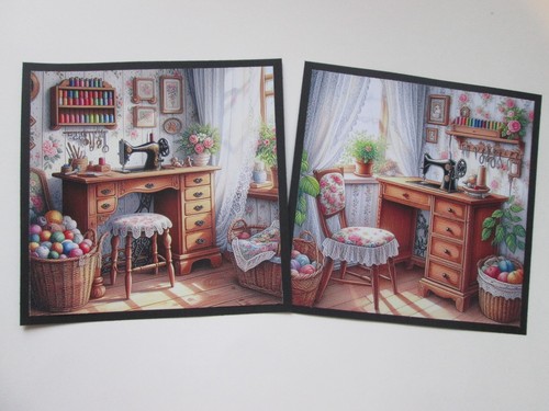 Set vintage sewing - of,