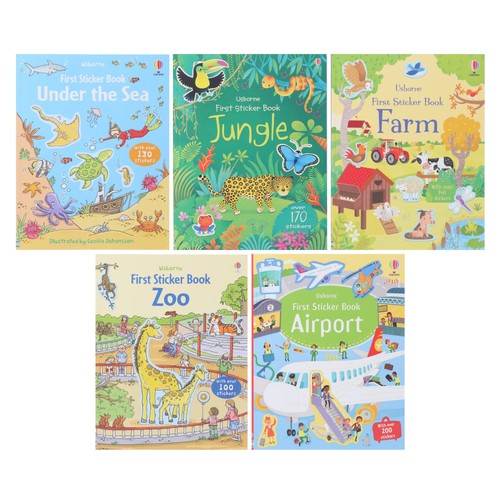 Usborne first sticker books - usborne,