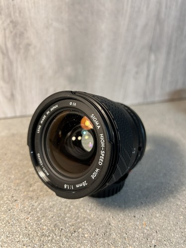 Sigma high speed wide 28mm - sigma,