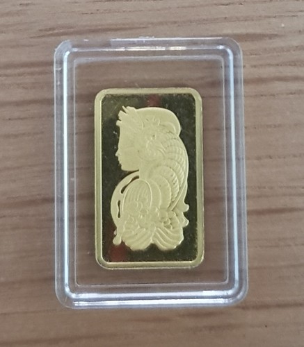 24ct gold lady furtuna - 24ct, 2.5g