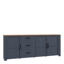 Large 3 Door 3 Drawer