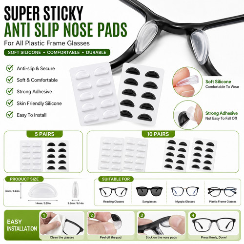 Pairs adhesive nose - 5x,