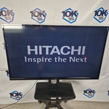 Hitachi 50” HD TV, Wheeled Flightcase, one dead pixel line