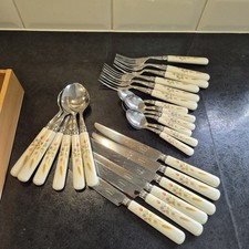 24 PIECE M&S HARVEST CUTLERY
