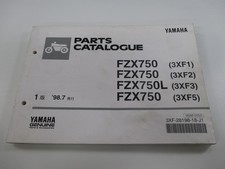 Yamaha FZX750 L Parts List 1st