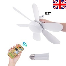 UK Ceiling Fan LED Light with