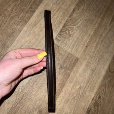 Plain Raised Leather Browband - Pony #32