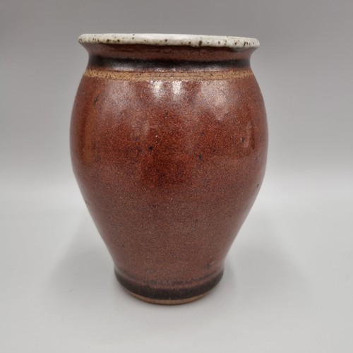 Small studio pottery vase - studio,