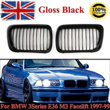 Gloss black front kidney - front,