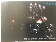 HONDA 175 / 250 Sales Brochure / Specifications Leaflet