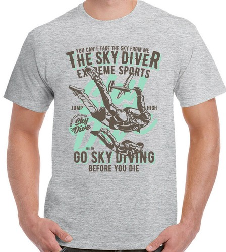 Skydiving shirt the skydiver - skydiving,
