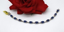 Sterling Silver Chuck Clemency STS Lapis Lazuli 19g  Bracelet  CAT RESCUE