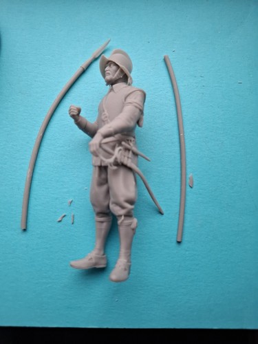 120mm resin english civil war - english,