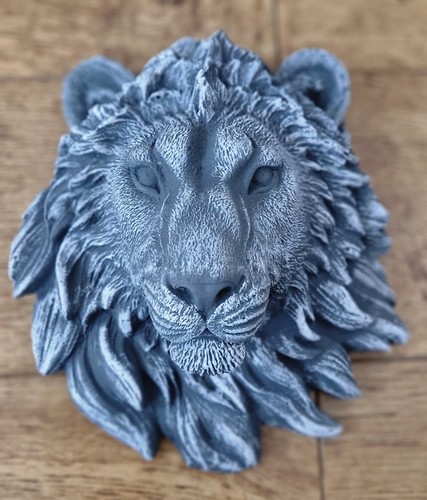 Concrete lions face mane - concrete,