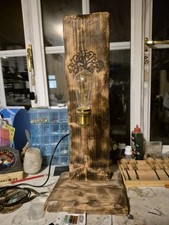 Hand Carved Tree of Life Table