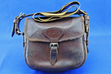QUALITY ENGLISH LEATHER CARTRIDGE BAG PERFECTA WESTLEY RICHARDS SHOOTING SHOTGUN