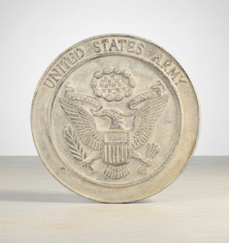 Army great seal cast - seal,