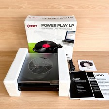 ION Power Play LP - USB Powered LP-To-MP3 Turntable