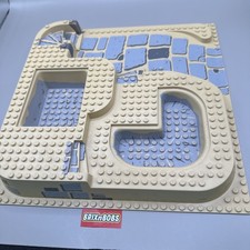 LEGO Baseplate 6092pb03 raised tan 32x32 5978 adventurers 1998