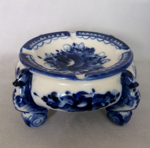 Russian blue white vintage - russian,