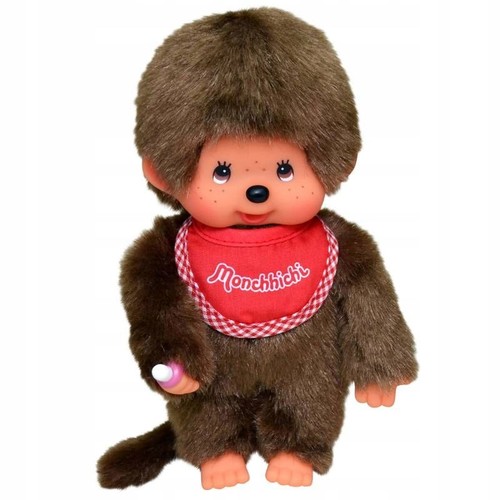Monchhichi plush toy 20cm red - monchhichi,