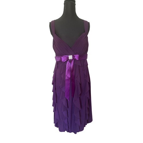 Jaz purple tiered ruffle - dj-jaz,