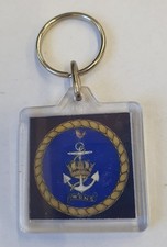Acrylic Military Key Ring WRNS