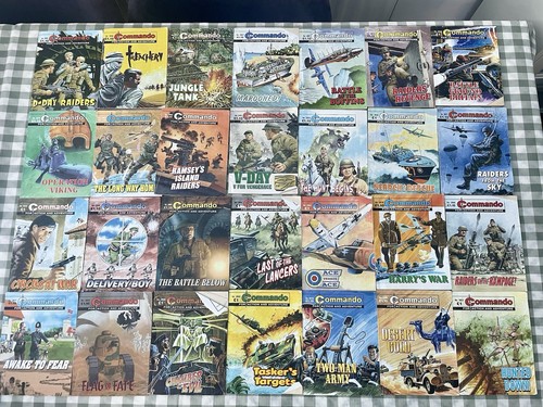 Commando magazine job lot 28 - commando,