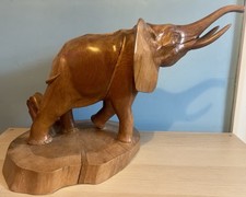 Large Vintage Wooden Rod