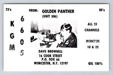 Vintage Ham Radio Amateur QSL