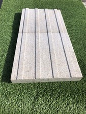 Ridged Oatmeal Granite Paving