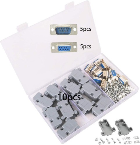 Db9 solder connectors rs232 - solder, connectors,