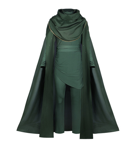 Loki cosplay costume green - costume,