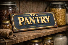 Pantry sign THE PANTRY vintage