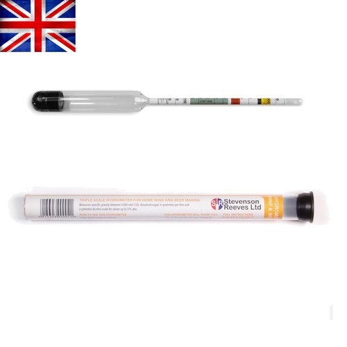Compact glass hydrometer with - compact,