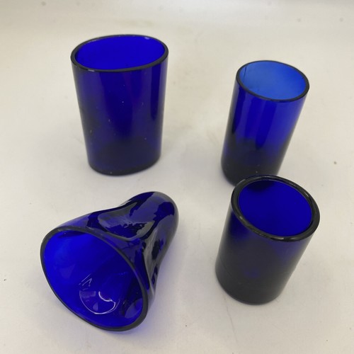 Cobalt blue glass liners - cobalt,