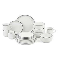 Piece porcelain dinner - 16-piece, set