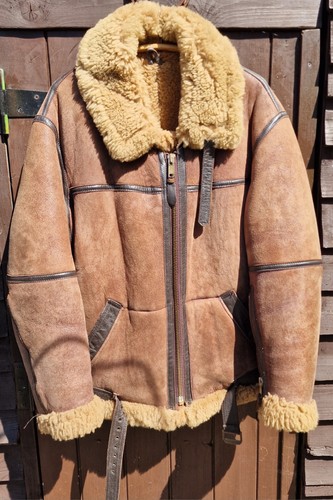 Irvin shearling flying jacket - shearling,