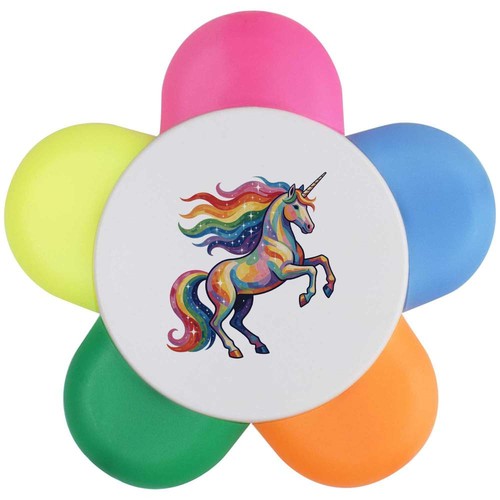 Rearing rainbow unicorn - rainbow, unicorn'