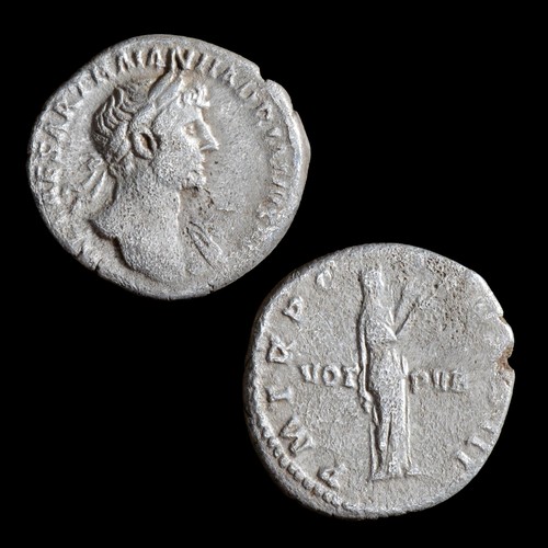 Hadrian denarius 118 ad - hadrian,