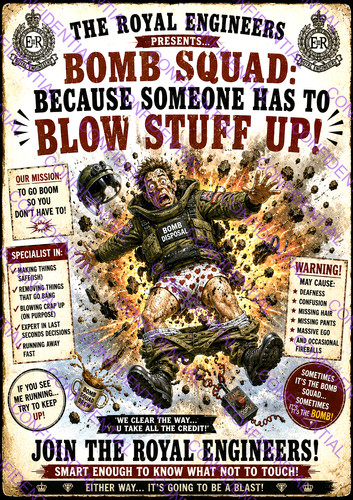 Royal engineers bomb squad - royal,