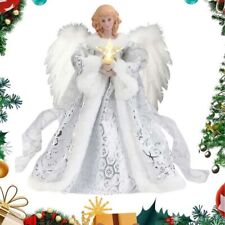 Planar 2D Christmas Angel Fairy Tree Topper Festive Xmas Tree Tops OrnamentDecor