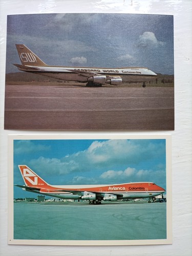 Card boeing 747 2000 - card,