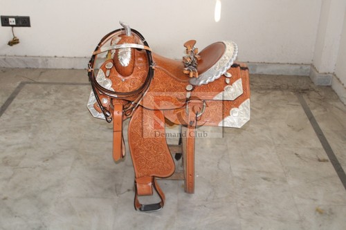 Hand tooled western show - hand,