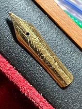 OMAS 1990s fountain pen nibs 18K/750 M medium tip for large pens