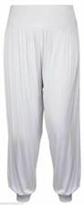 Womens Ladies New Harem Trousers Ali Baba Long Pants Baggy Plus Size