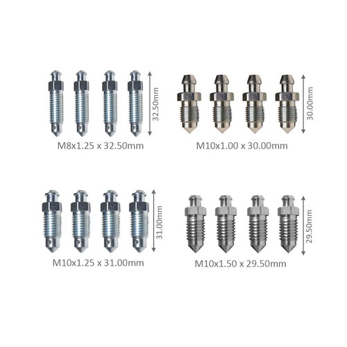 Brake bleed nipples screws - 16,