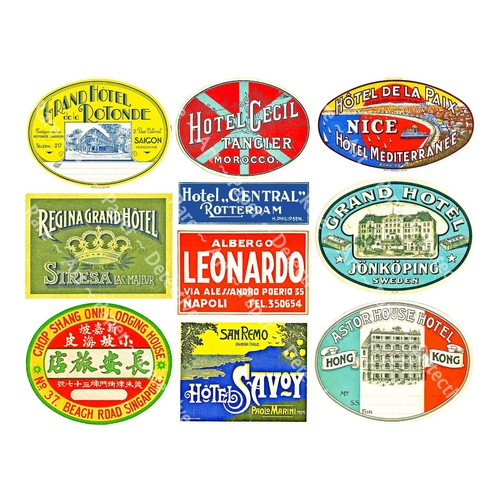 Steamer trunk stickers 1 - steamer,