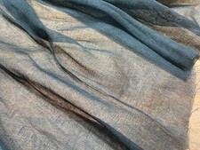 Black Mull Muslin 100% Cotton