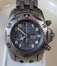 Sector 950"" Chronograph Titanium Automatic 7750 Swiss Made Mens 40mm